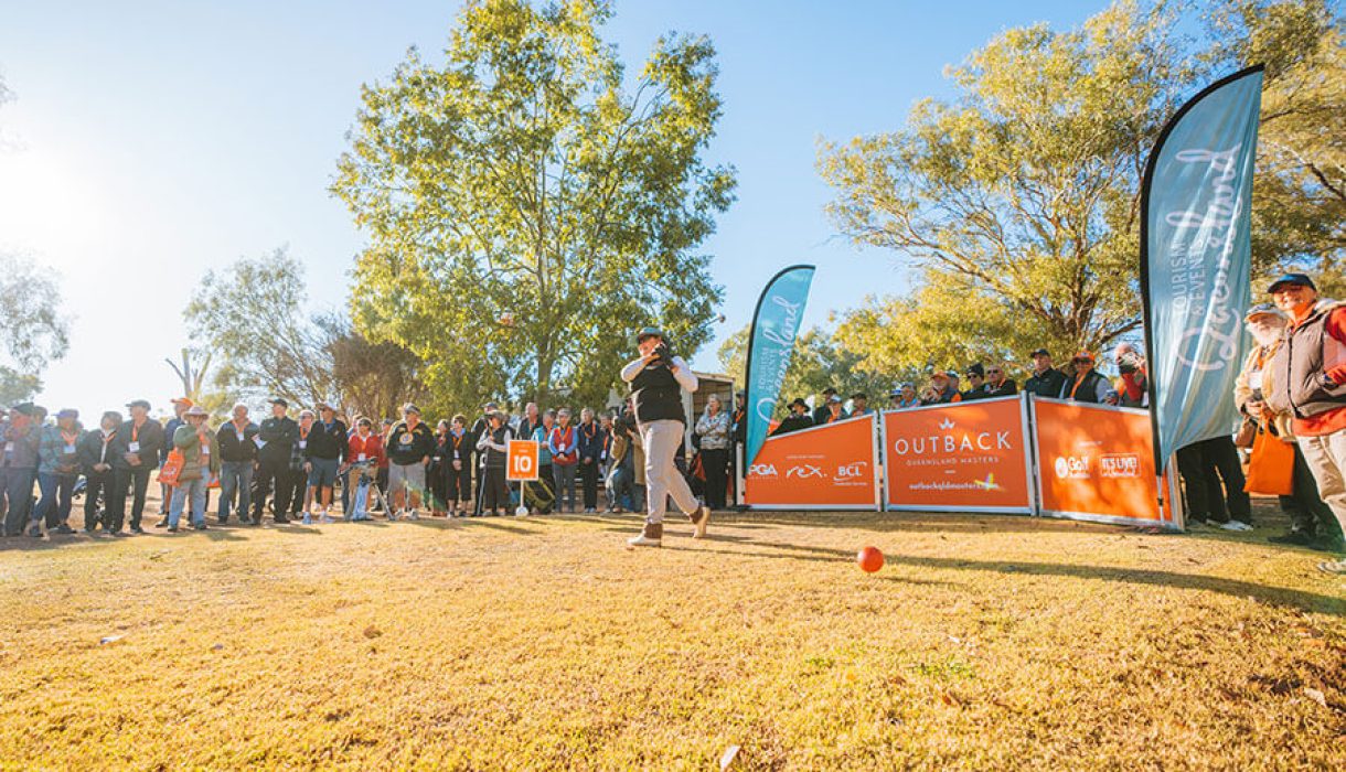 Outback Queensland Masters Tee Off 2023